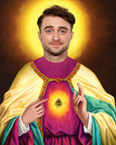 saint Daniel Radcliffe Harry Potter celebrity prayer candle gift