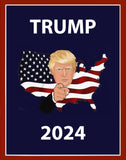 Donald Trump 2024 Saint Celebrity Prayer Candle