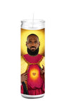 Lebron James Los Angeles Lakers Saint Celebrity Prayer Candle