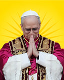 Pope Leo XIV Saint Celebrity Prayer Candle Funny Gift