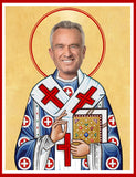 funny saint Robert F Kennedy Jr celebrity prayer candle gift
