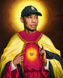 Tiger Woods Saint Celebrity Prayer Candle Gift