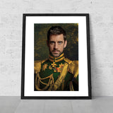 Aaron Rodgers Green Bay Packers Funny Celebrity poster art novelty gift