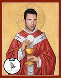Adam Levine Saint Celebrity Prayer Candles
