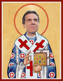 funny Andrew Cuomo New York NY Governor celebrity prayer candle novelty gift