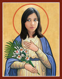 funny Aubrey Plaza / April Ludgate Parks and Rec celebrity prayer candle novelty gift