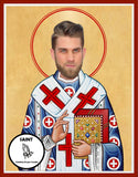 Bryce Harper Philadelphia Phillies Saint Celebrity Pop Culture Prayer Candles
