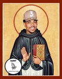 Chance the Rapper Saint Celebrity Prayer Candles