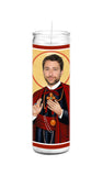 Charlie Day Saint Celebrity Prayer Candle
