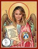 Chrissy Teigen Celebrity Prayer Candle