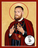 Conor McGregor UFC Saint Celebrity Prayer Candles