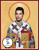Cristiano Ronaldo Real Madrid Saint Celebrity Prayer Candles
