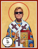 Elton John Saint Celebrity Prayer Candles