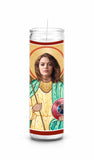 Emma Stone La La Land Spiderman Superbad Saint Celebrity Prayer Candle Gift