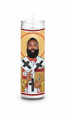 James Harden Houston Rockets Saint Celebrity Pop Culture Prayer Candle