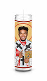 Kyler Murray Arizona Cardinals Saint Celebrity Prayer Candle