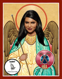 Mindy Kaling Saint Celebrity Prayer Candles funny novelty gifts