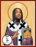 Quavo Migos celebrity prayer candle gifts