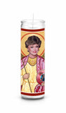 Rue McClanahan Blanche Devereaux Golden Girls Celebrity Prayer Candle