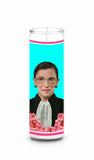 Ruth Bader Ginsburg RBG Saint Celebrity Prayer Candle