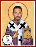 Tom Hardy Saint Celebrity Prayer Candle Gift