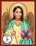 Vanessa Hudgens saint celebrity prayer candle novelty gift