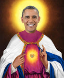 Barack Obama Saint Celebrity Prayer Candle Gift