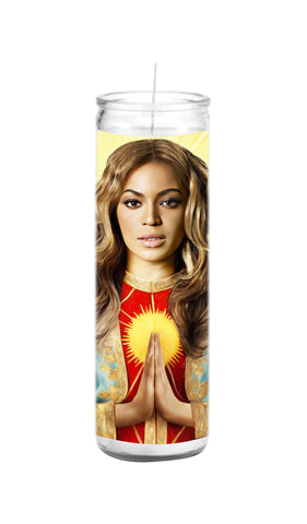 Beyonce Knowles Celebrity Prayer Candle