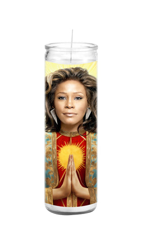 Whitney Houston Celebrity Prayer Candle