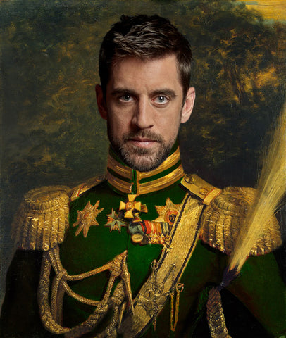 Aaron Rodgers Green Bay Packers Funny Celebrity poster