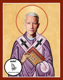 Anderson Cooper Saint Celebrity Prayer Candles