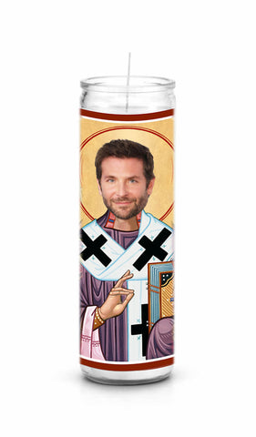 Bradley Cooper Saint Celebrity Prayer Candle