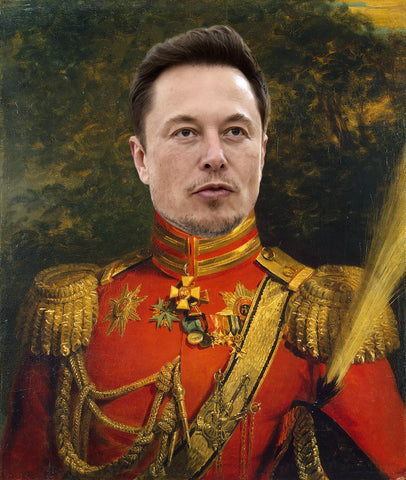 Elon Musk Funny Celebrity poster art novelty gift
