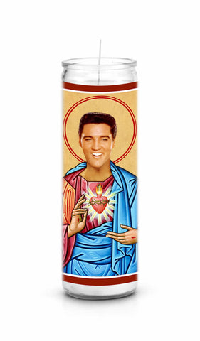 Elvis Presley Saint Celebrity Prayer Candle