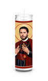 Jared Leto Funny Saint Celebrity Prayer Candle