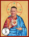 John Cena WWE Saint Celebrity Prayer Candles Gifts