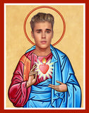 Justin Bieber Celebrity Prayer Candle