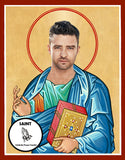 Justin Timberlake Saint Celebrity Prayer Candles