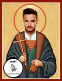 Liam Payne One Direction 1D Saint Celebrity Prayer Candles Gifts