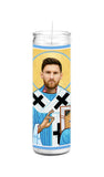 Lionel Messi Saint Celebrity Prayer Candle