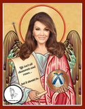 Lisa Vanderpump Rules Saint Celebrity Prayer Candle Funny Gift