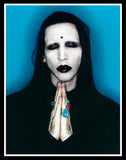 funny saint Marilyn Manson celebrity prayer candle novelty gift