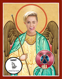 Miley Cyrus Saint Celebrity Prayer Candles