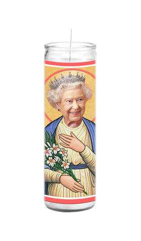 Queen Elizabeth Celebrity Prayer Candle