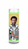 Russell Wilson Seattle Seahawks saint celebrity prayer candle gift