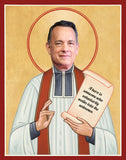 funny Tom Hanks celebrity prayer candle novelty gift