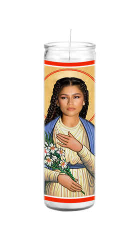 Zendaya Celebrity Prayer Candle